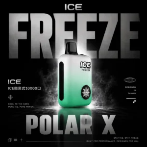 ICE 10000口拋棄式｜Mesh網芯可調涼度，3%丁鹽，台灣正品現貨下單秒發