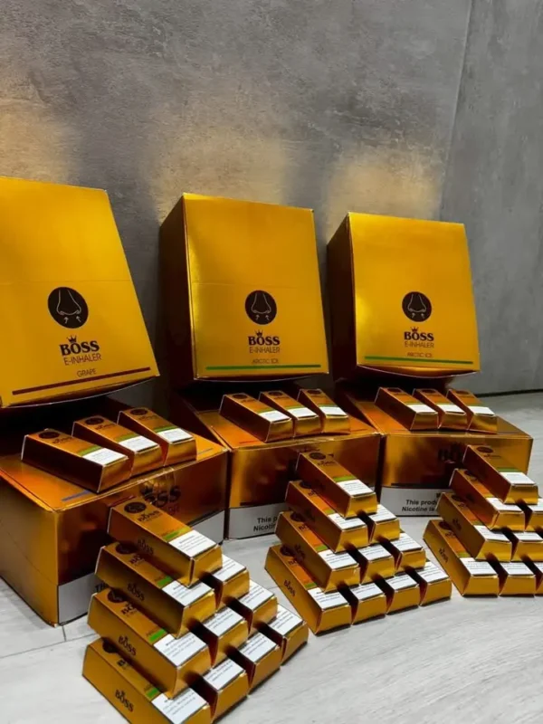 BOSS 泰國金磚鼻通器 1000口｜霧化鼻吸棒 曜通呼吸升級版 清新提神緩解鼻塞，台灣現貨正品快速出貨