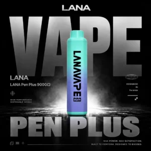 LANA PEN PLUS 9000口拋棄式電子煙｜15ml巨量儲油 3%丁鹽 Mesh網芯，台灣現貨正品快速出貨